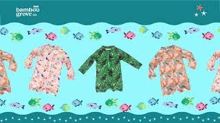 Cute Sun-safe Childrens Swimwear for Seaside Fun