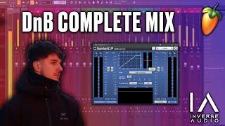 How to Mix Drum & Bass - Start to Finish COMPLETE GUIDE FL Studio 21