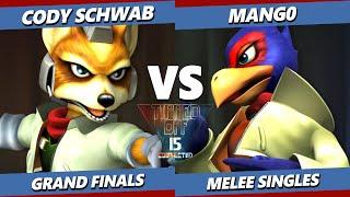 Tipped Off 15 GRAND FINALS - Mango Falco Vs. Cody Schwab Fox Smash Melee - SSBM