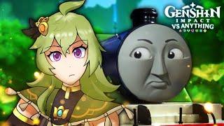 Collei vs Henry the Green Engine - Genshin Impact vs Anything ft. Azia & Belle Beniko