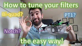 Betaflight 4.2 filter tuning. The easy way to get a perfect filter tune