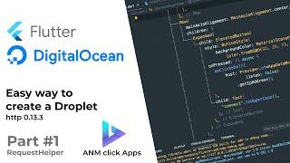 Flutter with DigitalOcean. Create a Droplet