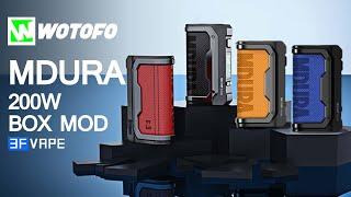 Wotofo MDura Box Mod 200W