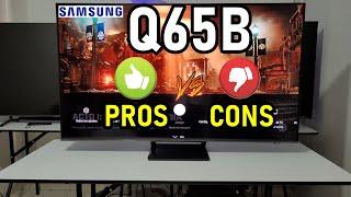Samsung Q65B Pros y Contras  Smart TV 4K QLED