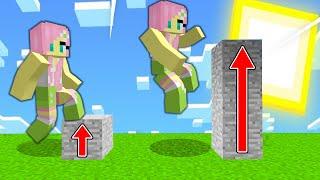 Fluttershy In MINECRAFT But EVERY JUMP Is 1000 FEET
