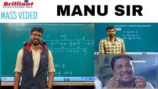 Online Class Fun Video  Brilliant Pala Manu Sir Mass video