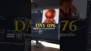 Day 76 of 100 days of blender - 1hr 3min #blender #blender3d #100daychallenge