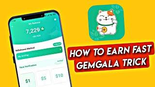 How To Earn Fast In Gemgala  Gemgala Unlimited Earning Trick  Earn Money Online Gemgala 2023