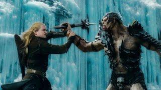 Legolas Battles Bolg - Extended Fight - The Hobbit Battle of the Five Armies 2014 Movie Clip