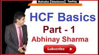 HCF Basics Part - 4 By Abhinay Sharma  Abhinay Maths  SSC CGL Mains 2017