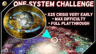 I Attempted The Stellaris ONE SYSTEM Challenge As A Criminal Organization  Full Playthrough