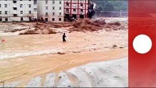 Alluvioni in Cina. Video e scene da Apocalisse