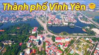 Skyline Thành Phố Vĩnh Yên - Vĩnh Phúc #vietnamdiscovery #vinhyen #flycam #dialy