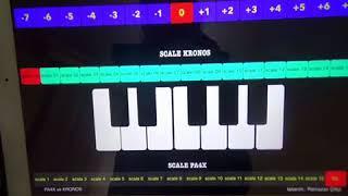 Korg Kronos & PA4X Transpose Scale Midi Program