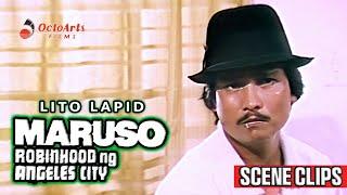 MARUSO ROBINHOOD NG ANGELES CITY 1987  SCENE CLIPS 1  Lito Lapid George Estregan Angela Perez