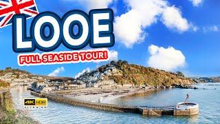 LOOE CORNWALL  Full tour of holiday seaside town Looe