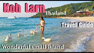 4K  KOH LARN ISLAND PATTAYA THAILAND  Wonderful Small Island  TRAVEL GUIDE  2023   #koh larn