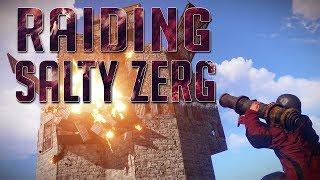 RAIDING A SALTY ZERG CLAN  Revenge Raid