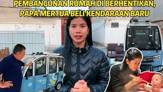 PEMBANGUNAN RUMAH DI BERHENTIKAN TIDAK BOLEH DI LANJUTKAN?  LIHAT MERTUA BELI KENDARAAN YUK