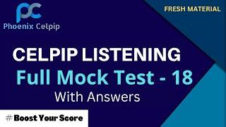 CELPIP Listening Test 18 Full Test with Answers  Boost Your Score