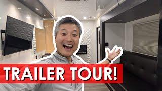 Inside an Actors Trailer  Actor Trailer Tour