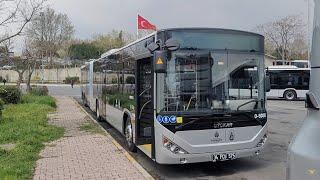 İETT O5008  Yeni Metrobüs Otokar Kent XL  İç - Dış Gösterim