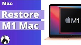 How to Reset MacBook Pro MacBook Air Mac mini and iMac - M1 Macs  EVERYTHING IN 8 MIN 