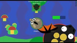 Old mope.io is back Black Dragons kills compilation