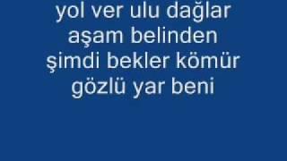 Aşık Sümmaniden Yol Ver Uludağlar Aşam Belinden Nusret Toruni Seslendiriyor.