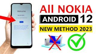 All Nokia ANDROID 12 Google account bypass  100% Working No Need computer