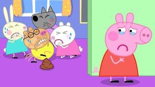 OMG...What Happened To Peppa poops?  Peppa Pig Funny Animation