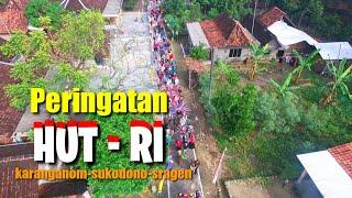 Peringatan HUT RI -75 Kampung Karanganom Sukodono Sragen