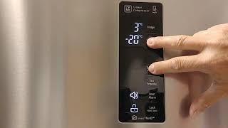 LG Refrigerator - How to activate Demo mode on a Bottom Freezer model