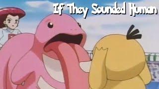 IF POKÉMON TALKED PSYDUCK VS. LICKITUNG