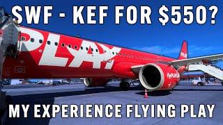 I Spent $550 On A Round-Trip Flight To Iceland  My Experience Flying Play  SWF to KEF