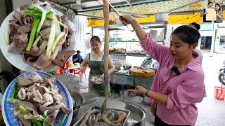 Ăn Lòng 1 mét Quán Cháo Lòng Má Heo gốc Bắc siêu ngon 19 năm đông khách từ sáng đến khuya ở Sài Gòn