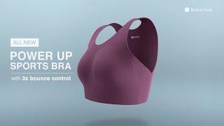 The only Sports Bra youll ever need  The Power Up Sport Bra by Blissclub