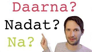 When to use na nadat and daarna Dutch lesson