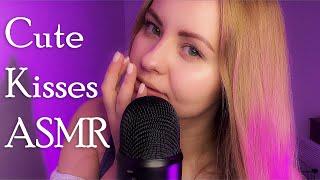 ASMR  KissesLicking Very close to Microphone