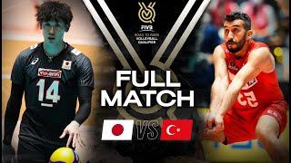 JPN  vs  TUR - Paris 2024 Olympic Qualification Tournament  Full Match - Volleyball