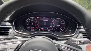 2019 Audi A5 Sportback 0-60 MPH 4.7 Seconds Acceleration Test 2.0 TFSI Launch control