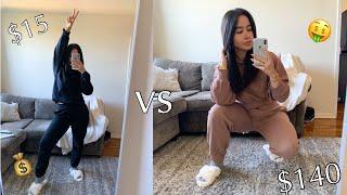 $15 vs $140? WALMART VS ARITZIA SWEATPANTS AND HOODIES  WHICH ONES ARE WORTH THE $$