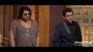Sunil Grover As Salman Khan  Krushna Abhishek As Shahrukh Khan   Kiku Sharda as Filmy Maa P2
