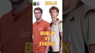 Tennis ATP Halle 2023 Bublik vs Zverev #shorts