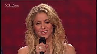 Shakira -  Underneath Your Clothes LIVE X Factor Finale