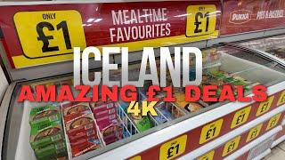 Amazing £1 Buys at Iceland - Special Deals Tour 4K