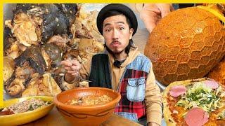 The Exotic Meat Paradise  Rare Street Food Tour in Tunis - Lamb Tripe Ball + Cow Tongue