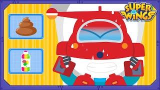 SUPERWINGS Game Select Games  Poo poo Game  Police game  Super Wings Gameplay