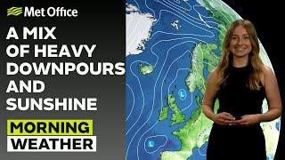 170624 – Showers and sunny spells – Morning Weather Forecast UK –Met Office Weather