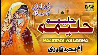 Haleema Haleema  Umme Muhammad Qadri  New Sindi Naat 2023  AVS Islamic